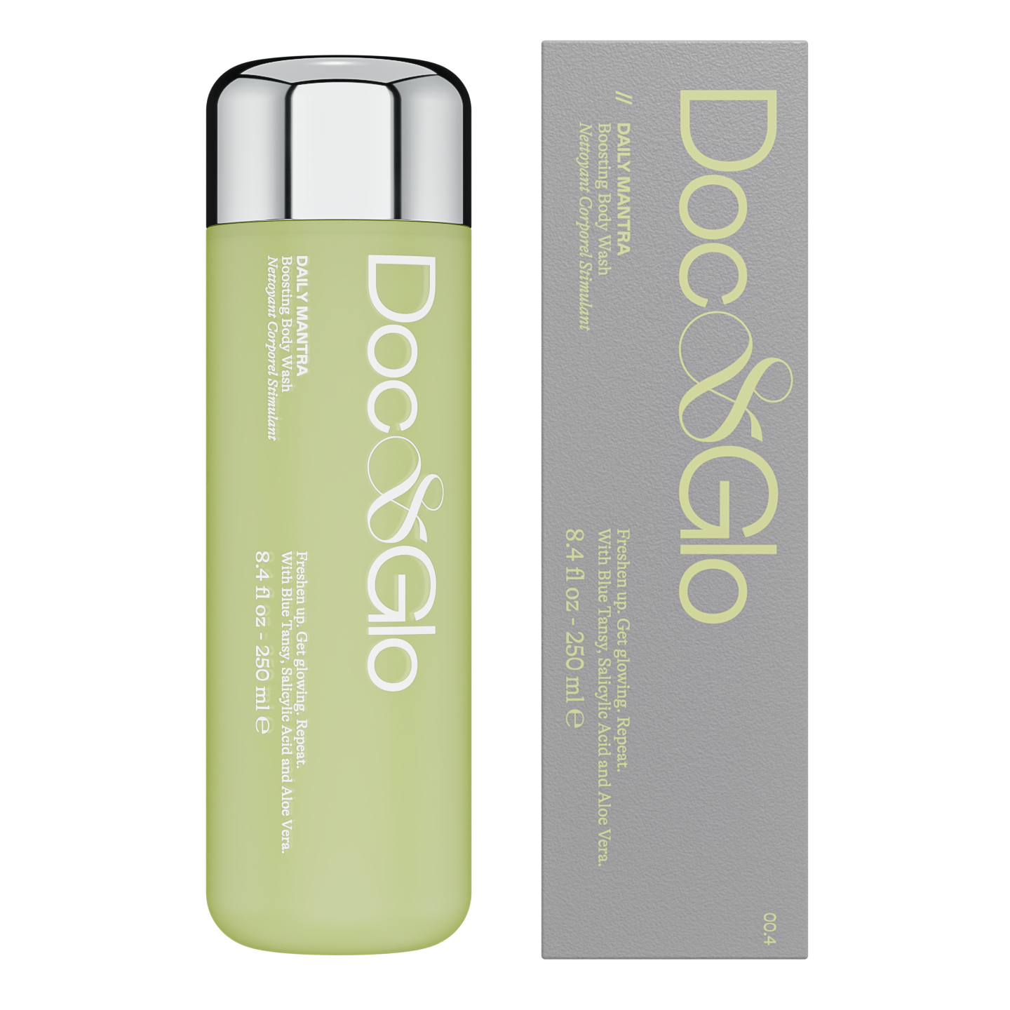 Doc & Glo packaging by Headwinds